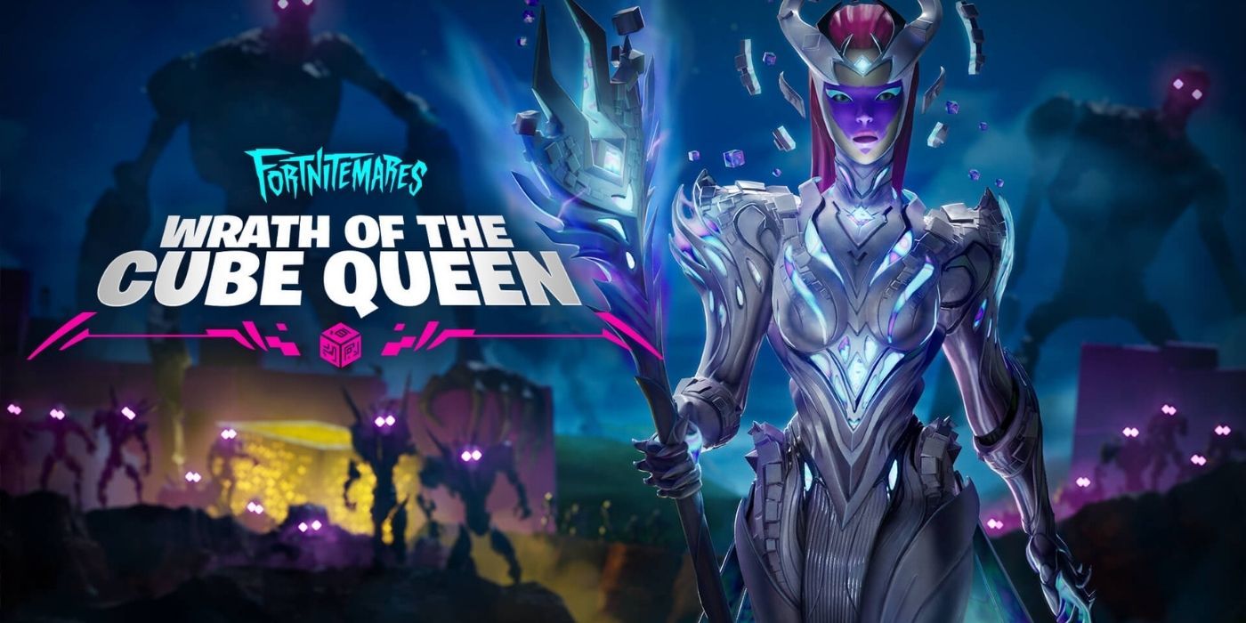 Wrath Of The Cube Queen artwork from Fortnitemares