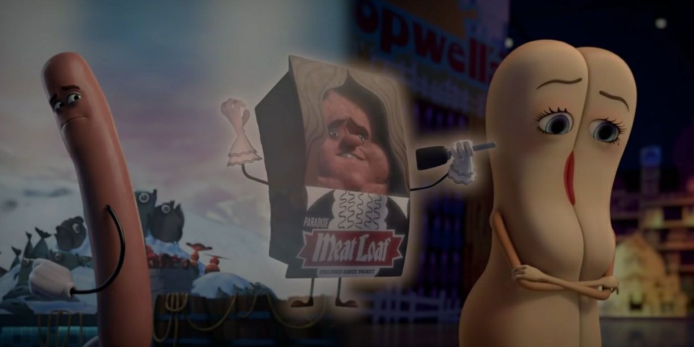 Frank, Meat Loaf and Brenda in Sausage Party