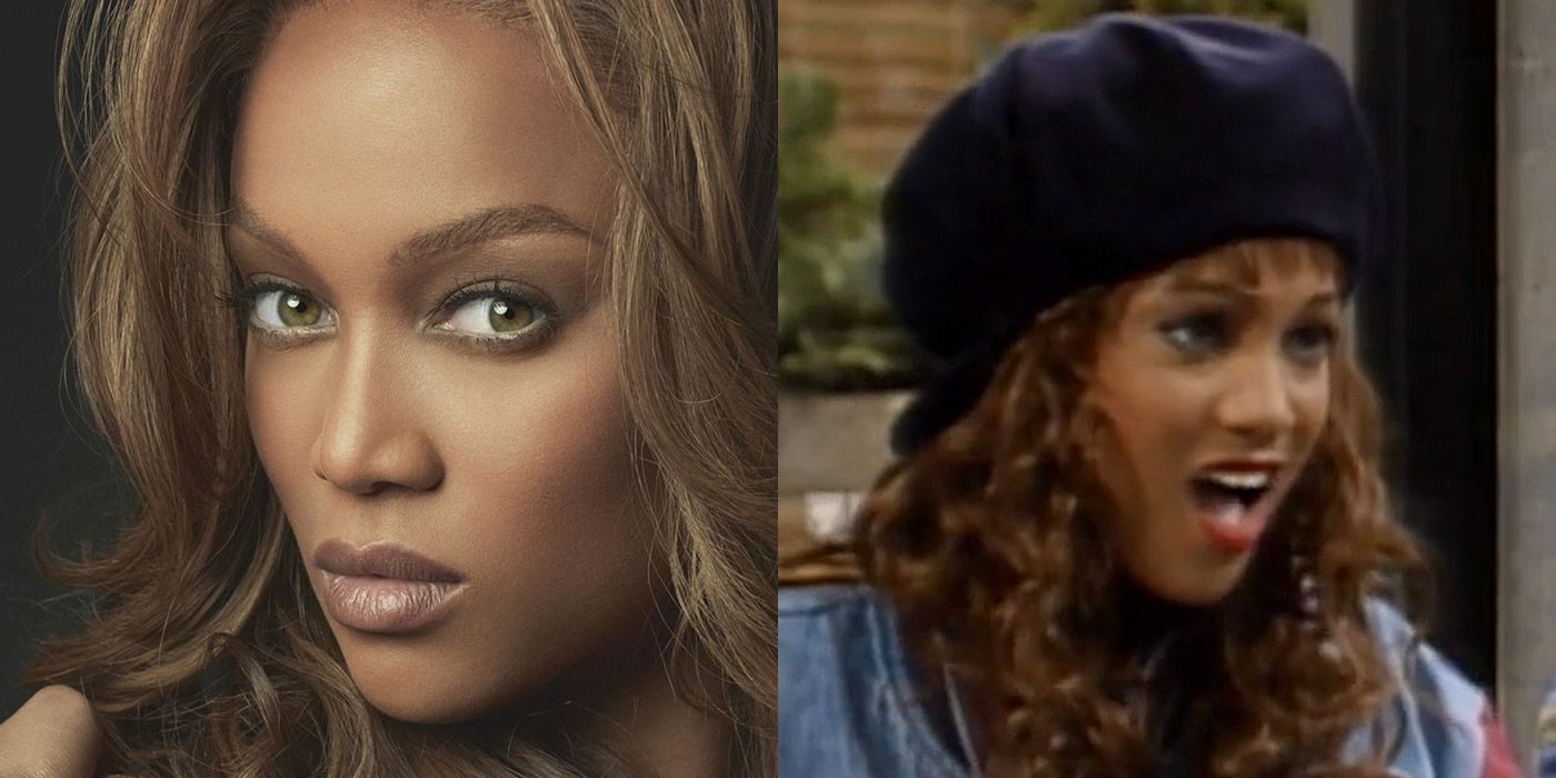 Split image of Tyra Banks