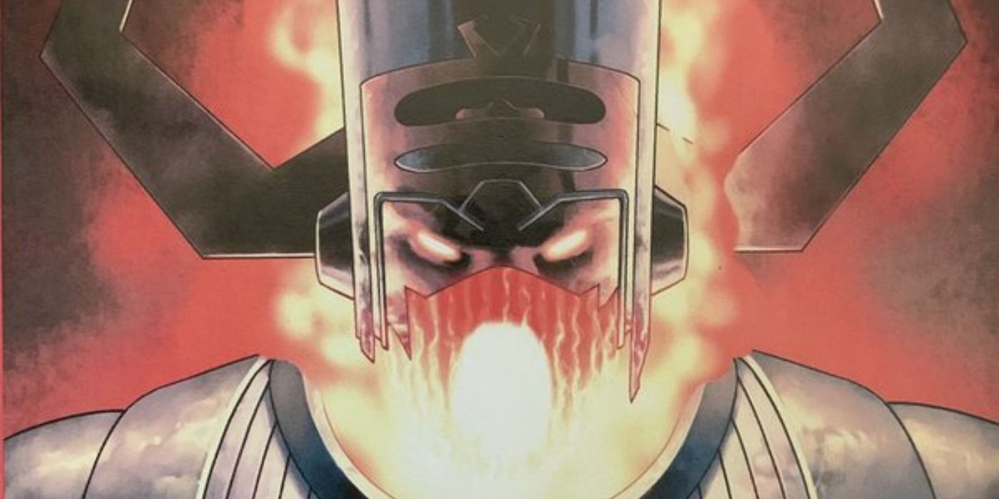 Galactus and Dormammu fuse in Marvel Comics.