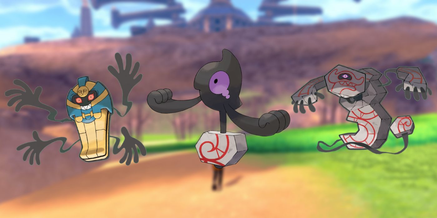 Galarian Yamask is equally as horrifying as its original form