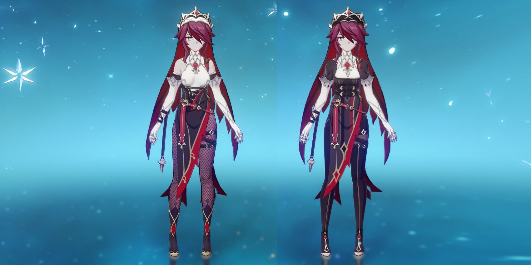 Genshin Impact Thorny Benevolence Rosaria Alternate Outfit – To the Church’s Free Spirit