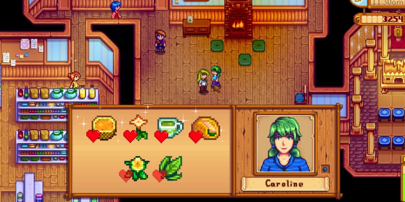 Gifts To Give To Caroline In Stardew Valley 