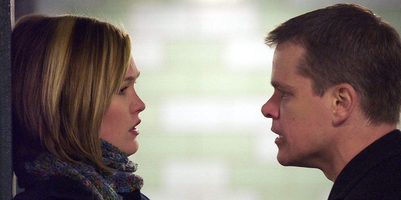 Jason Bourne and Nicolette in The Bourne Supremacy