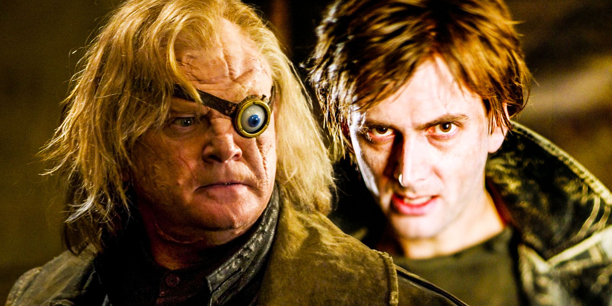 Harry potter How David Tennants Improv Changed Mad Eye Moody twist