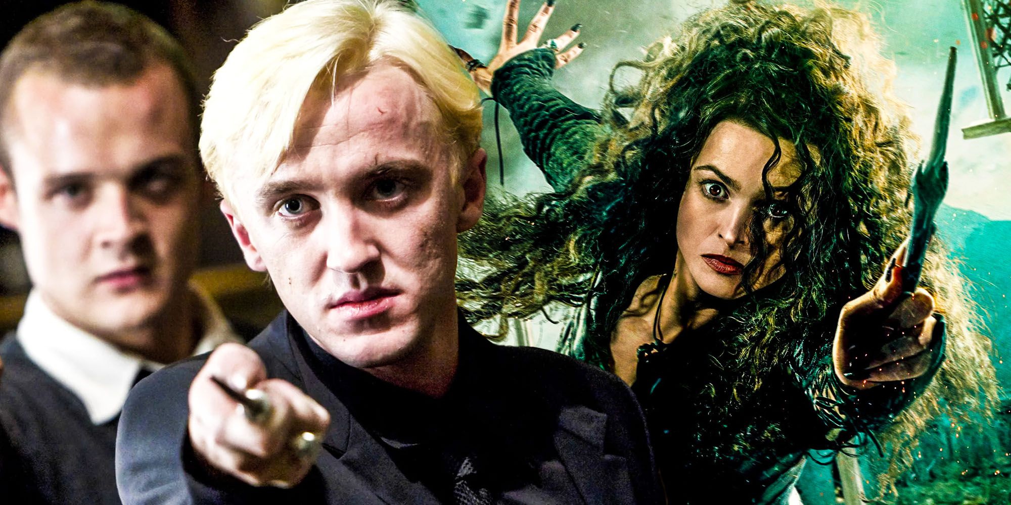 Harry potter alot of Bellatrix scenes were improv