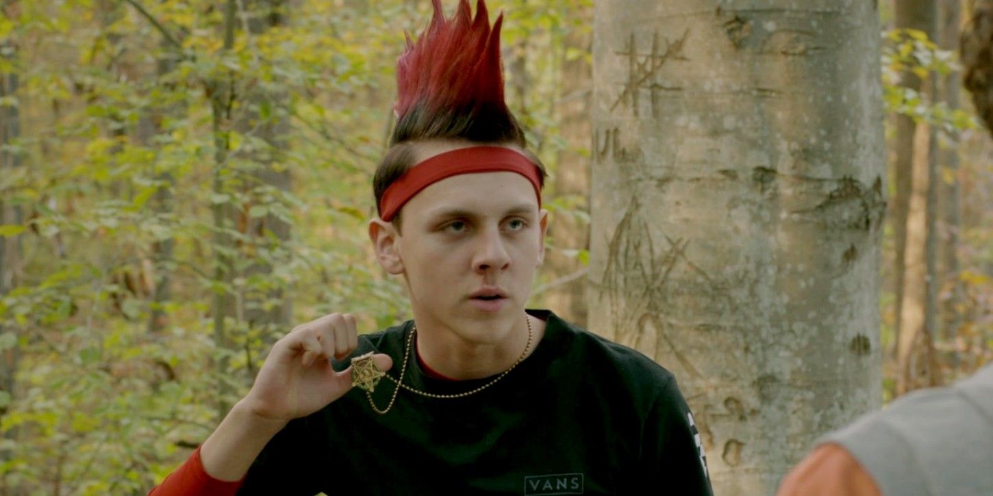 Hawk in the forest in Cobra Kai Season 3
