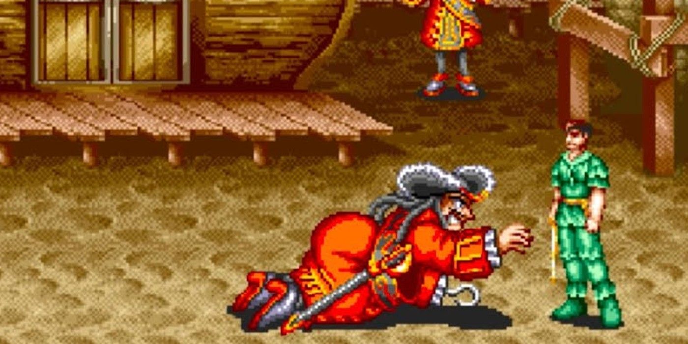 Peter Pan & Hook's Final Fight Was Even More Ridiculous On The SNES