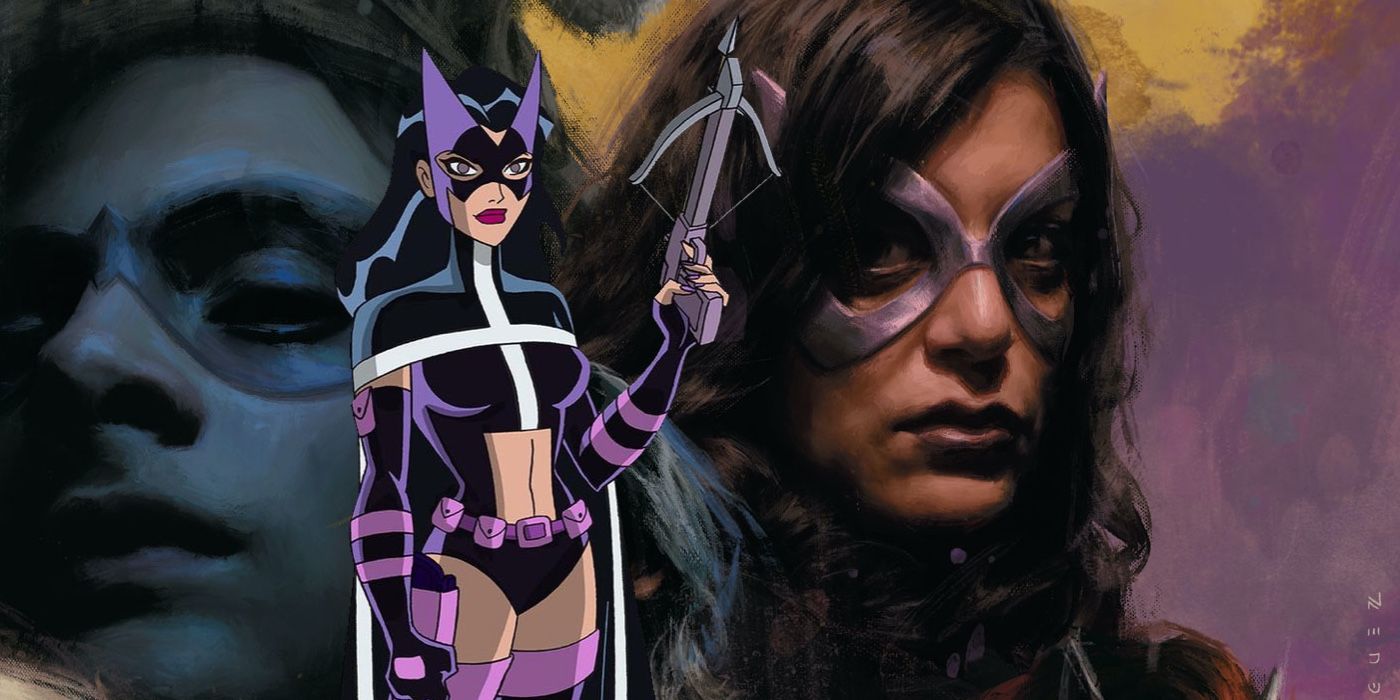 Detective Comics 1050 Preview cover, featuring the Huntress