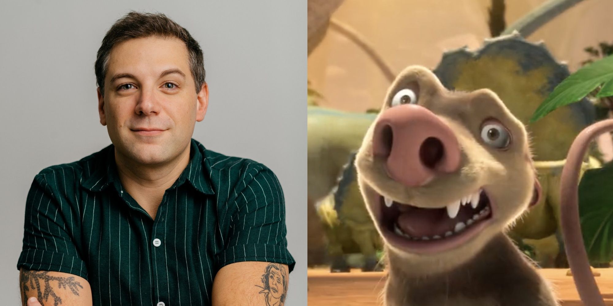 Aaron Harris voices Eddie in The Ice Age Adventures of Buck Wild