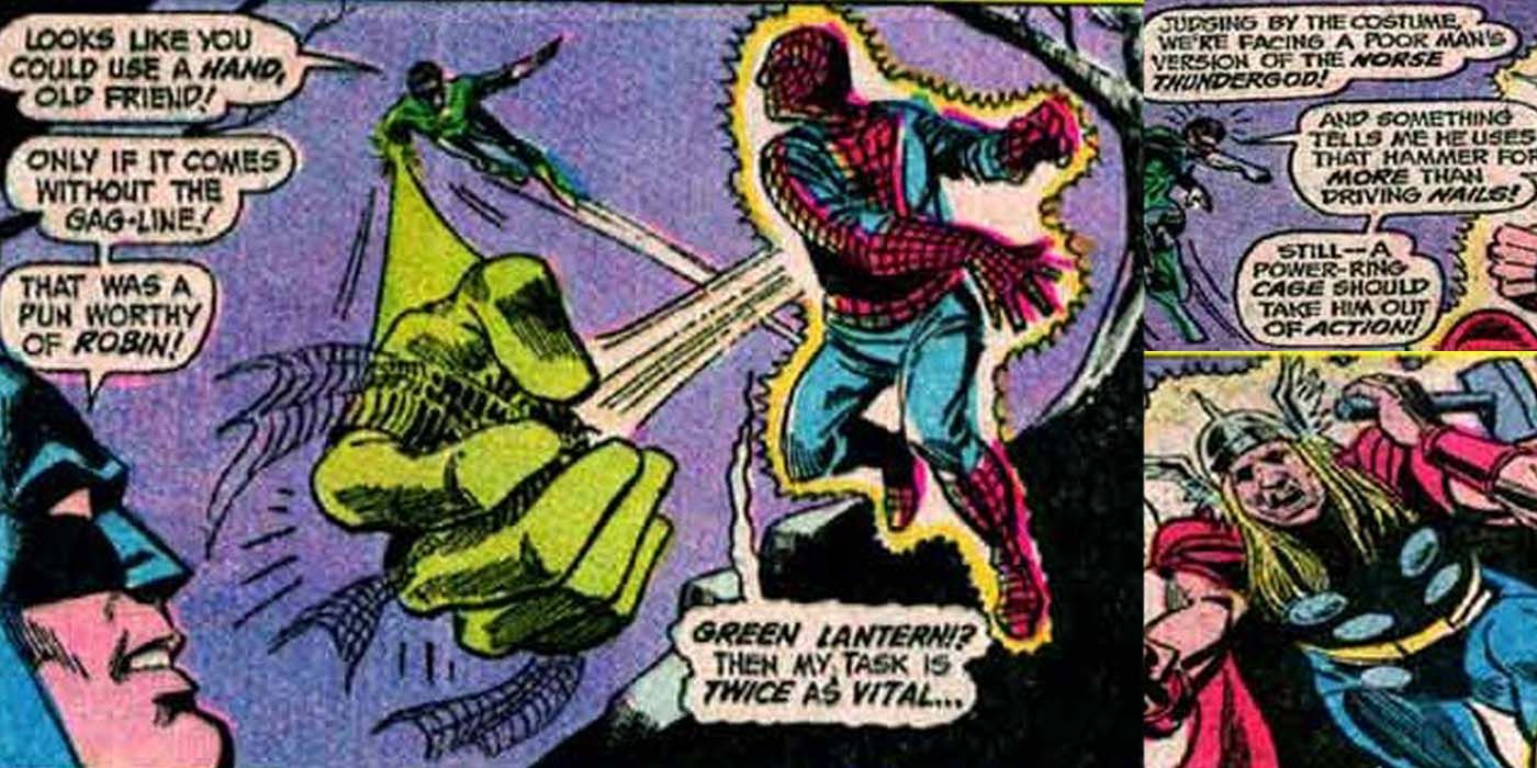 JLA Avengers Cameos