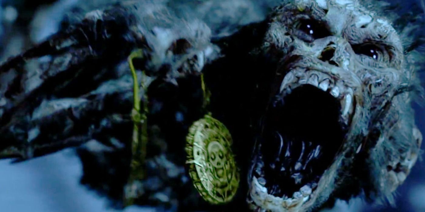 Jack The Monkey when he is cursed in Curse of the Black Pearl