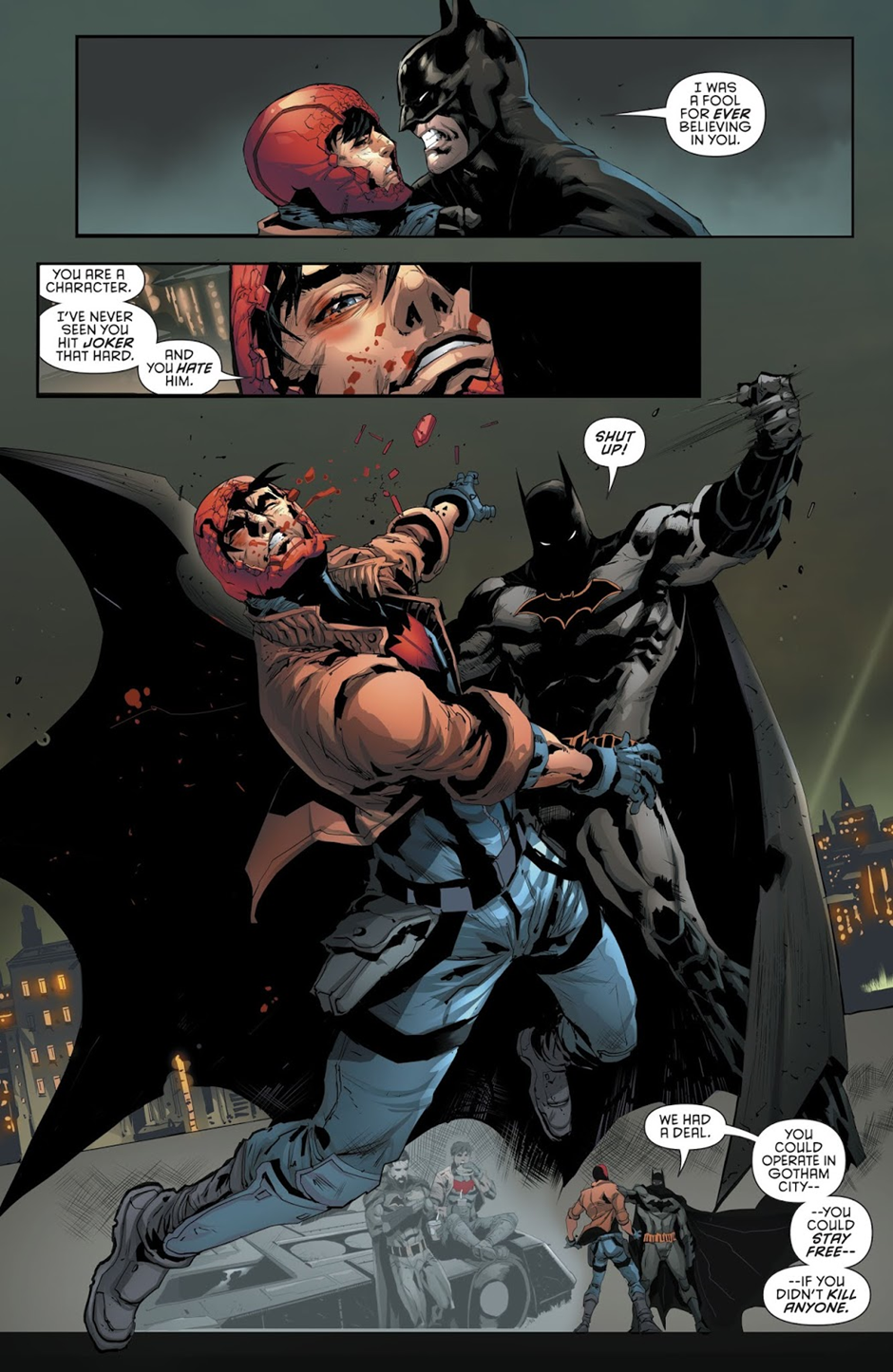 Red Hood vs Batman