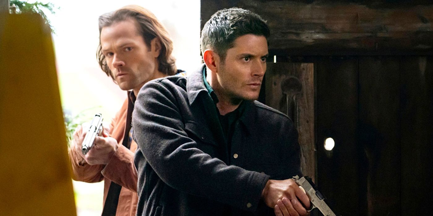 Jensen Ackles and Jared Padalecki in Supernatural