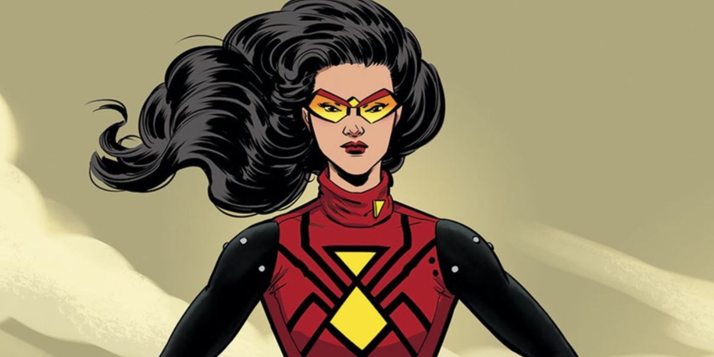Jessica Drew in her new costume in Marvel Comics