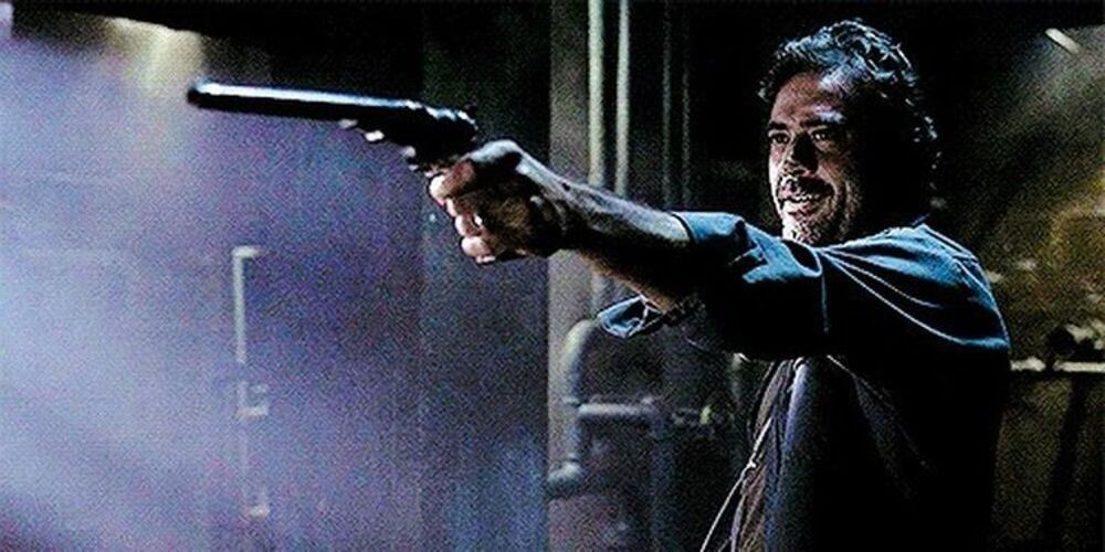 John Winchester aims the Colt in Supernatural