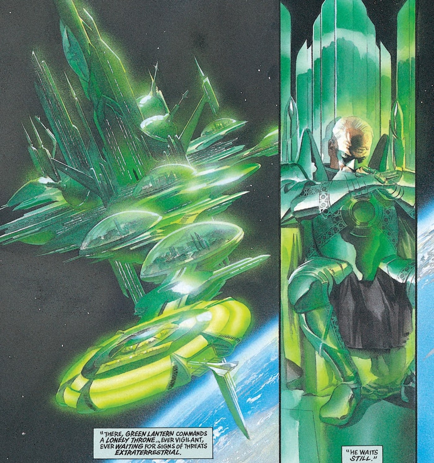 Green Lantern’s Final Form Turned His Lantern Into Cosmic Armor