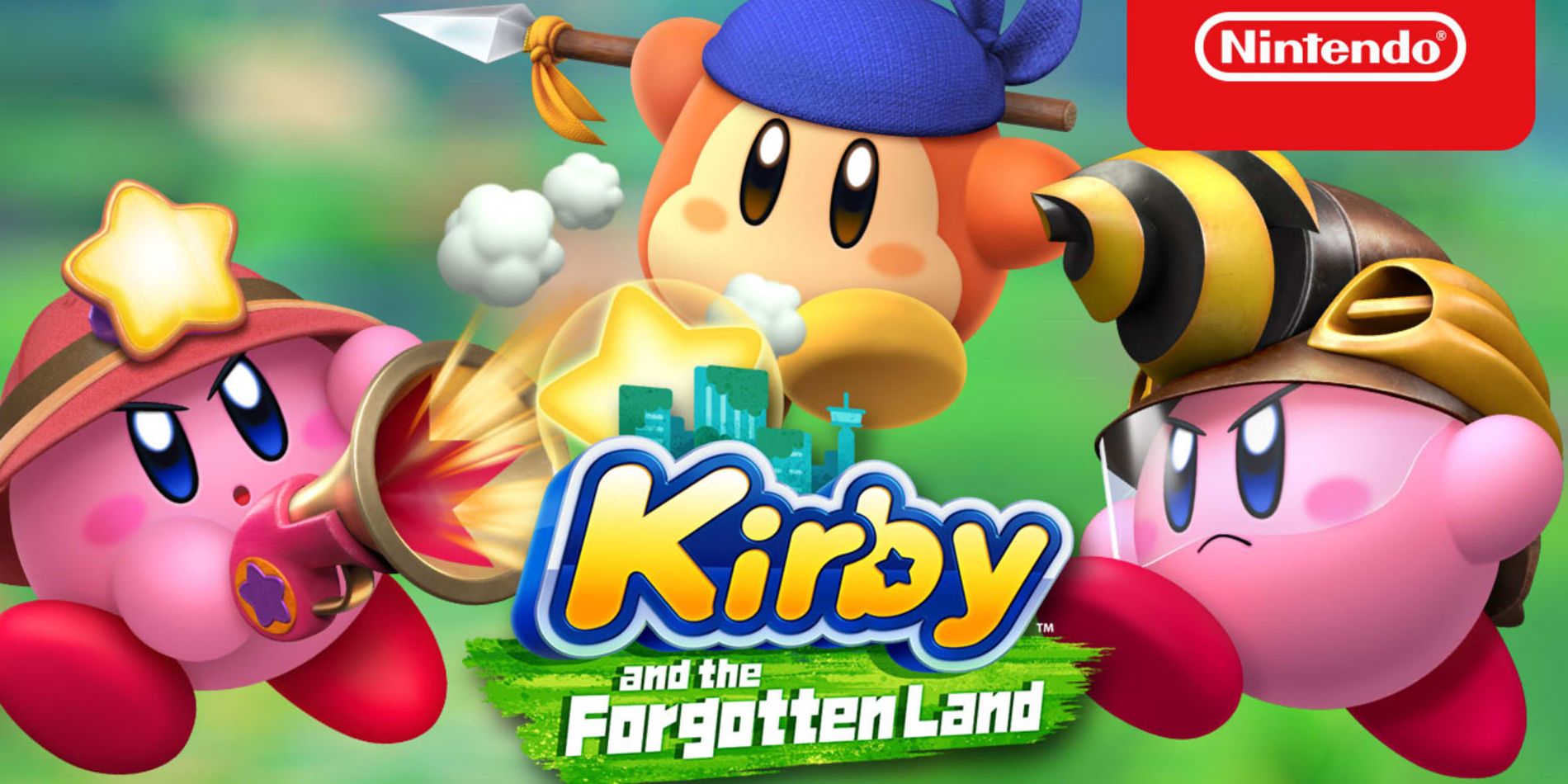 Kirby And The Forgotten Land cover art