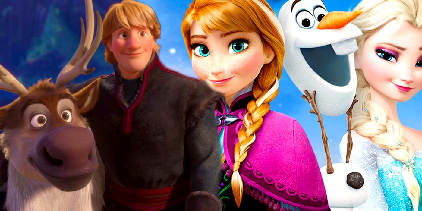 frozen characters kristoff and anna
