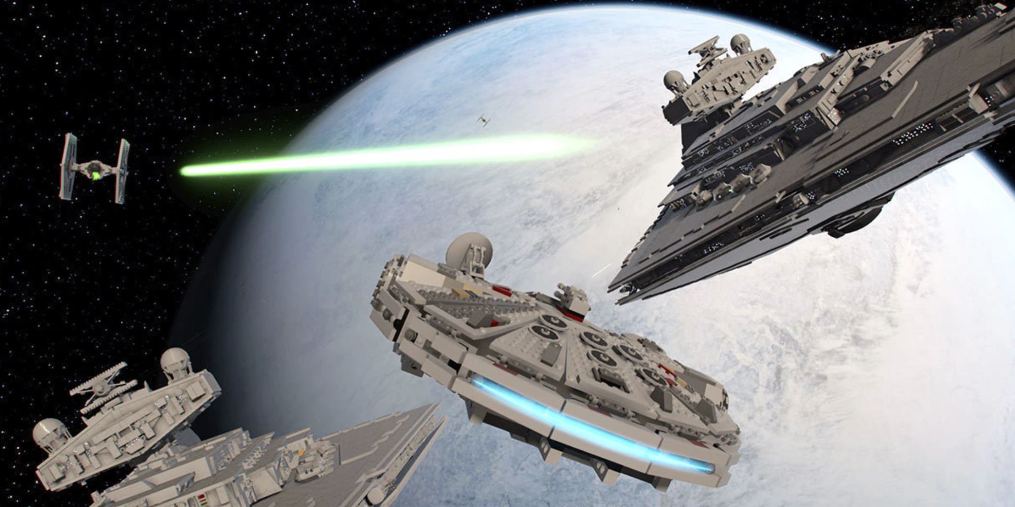 Players will be able to fly the Millennium Falcon and many other ships and speeders in LEGO Star Wars: The Skywalker Saga