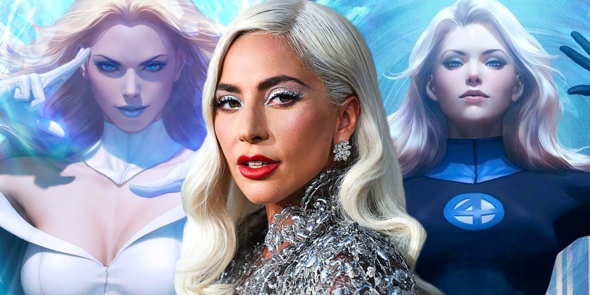 Lady Gaga MCU Casting Marvel Characters Emma Frost Invisible Woman SR