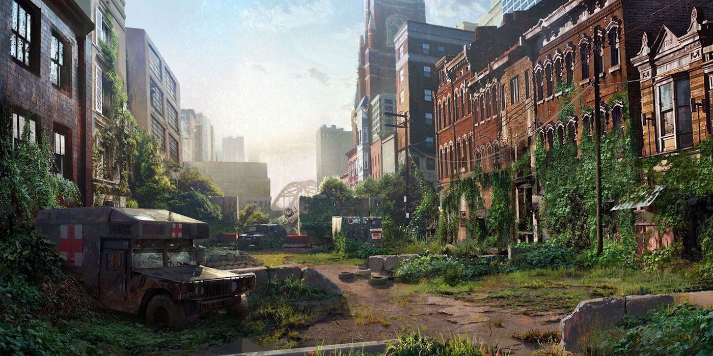 Last of Us features an overgrown apocalypse