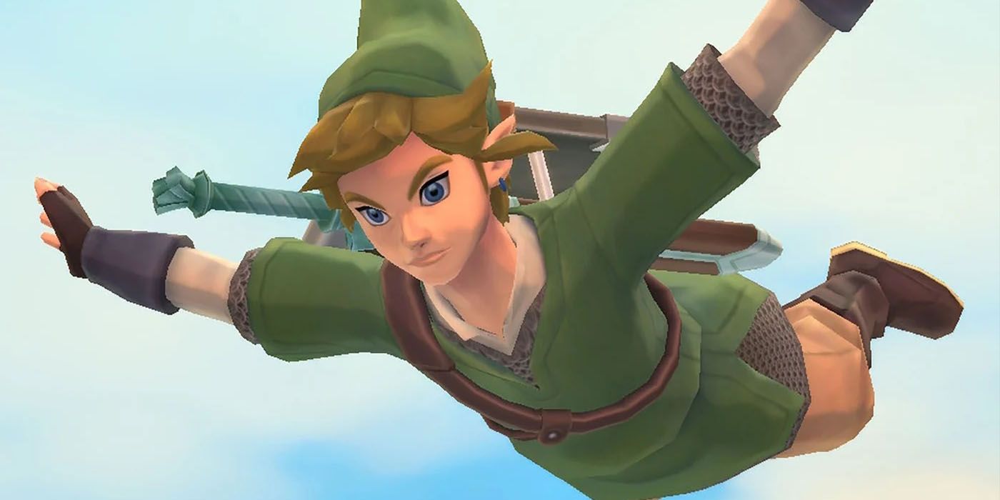 Legend Of Zelda Skyward Sword Link Blocks Arrow