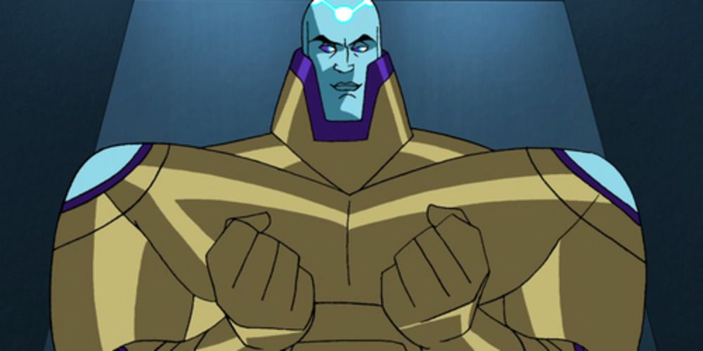 Lex Luthor and Brainiac merge together in Justice League Unlimited 