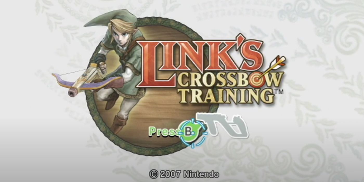 Link's Crossbow Training opening screen