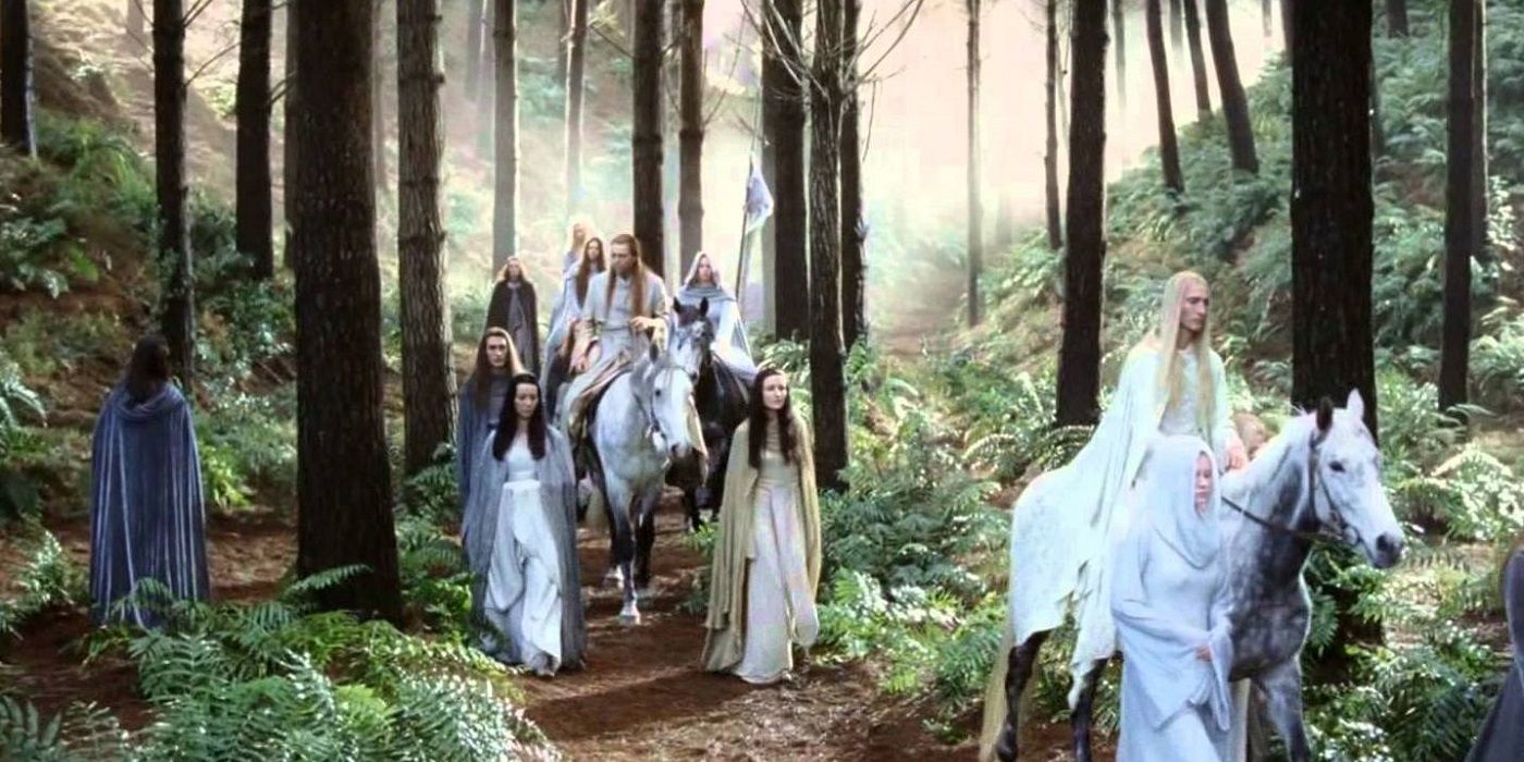 The elves in Lord of the Rings