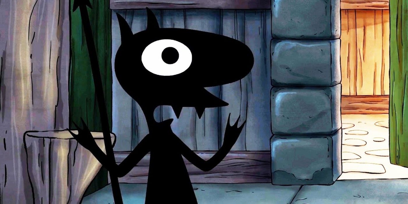 Luci gasps in Disenchantment.