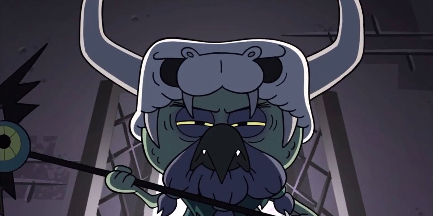 Ludo with his staff in Star in the Forces of Evil