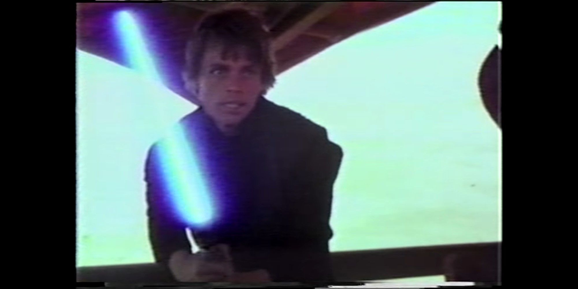 Luke Skywalker Return of the Jedi Blue Lightsaber