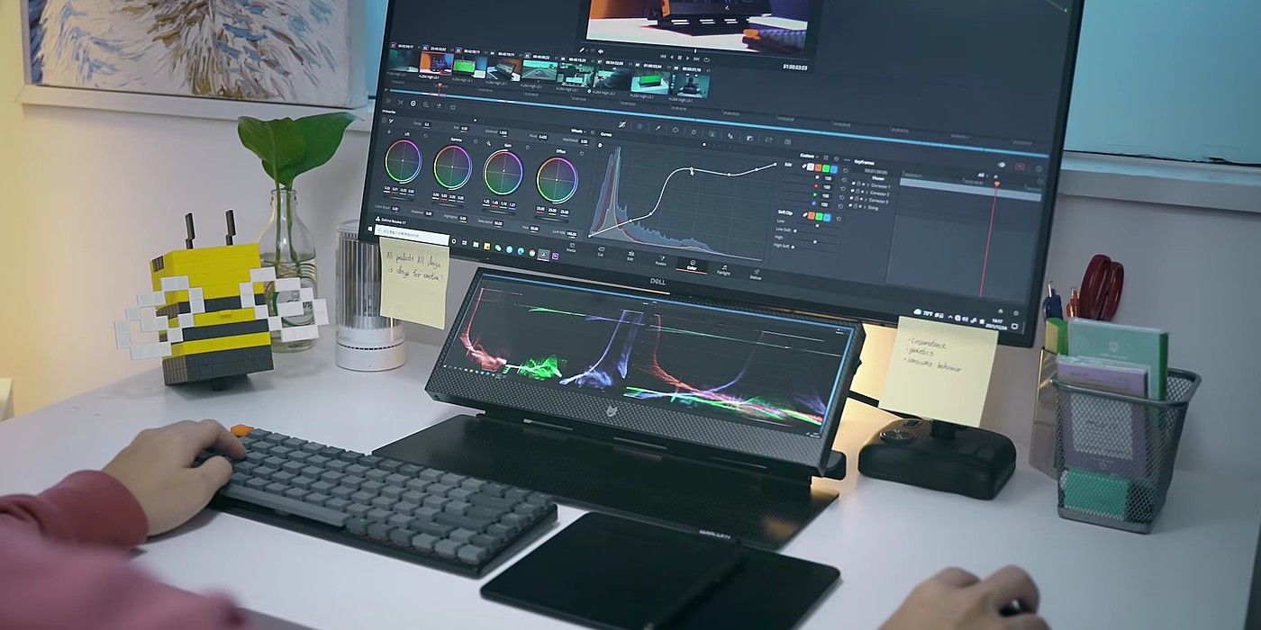 Lukos debuts 4k ultrawide monitor kickstarter project.
