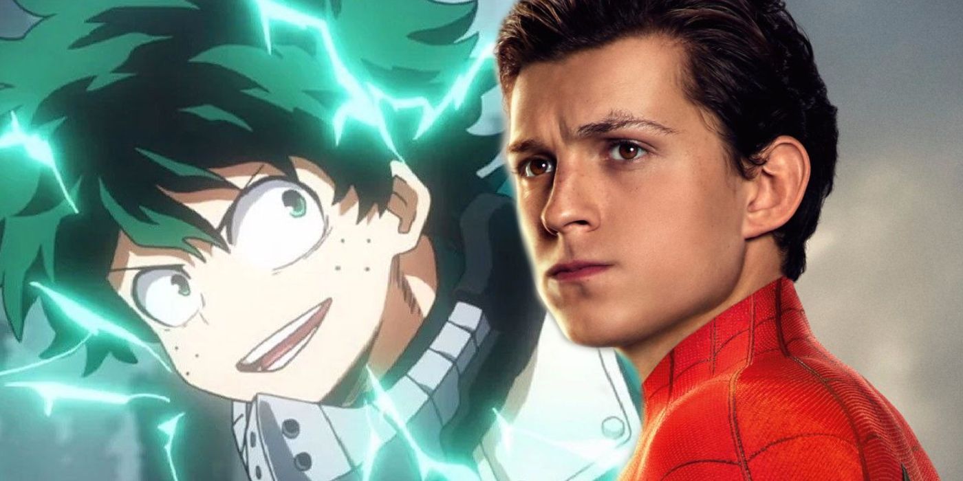 My Hero Academia’s Deku Becomes Tom Holland’s Spider-Man in New Fanart