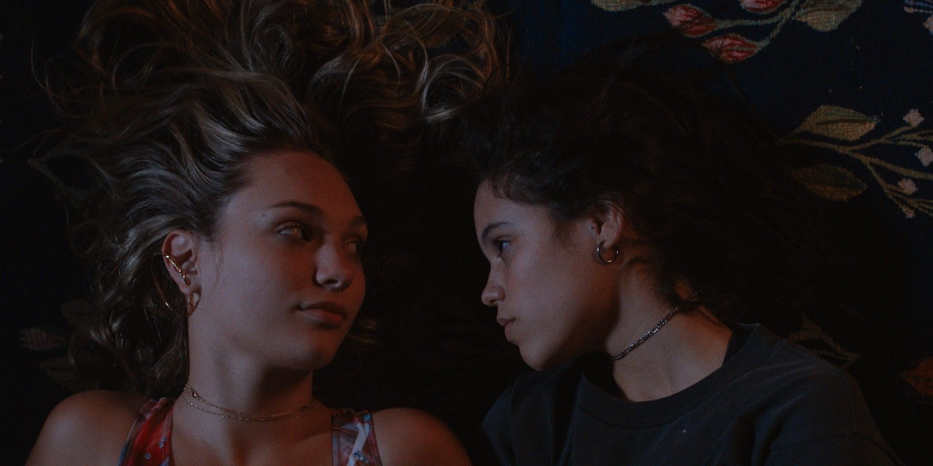 Maddie Ziegler and Jenna Ortega in The Fallout