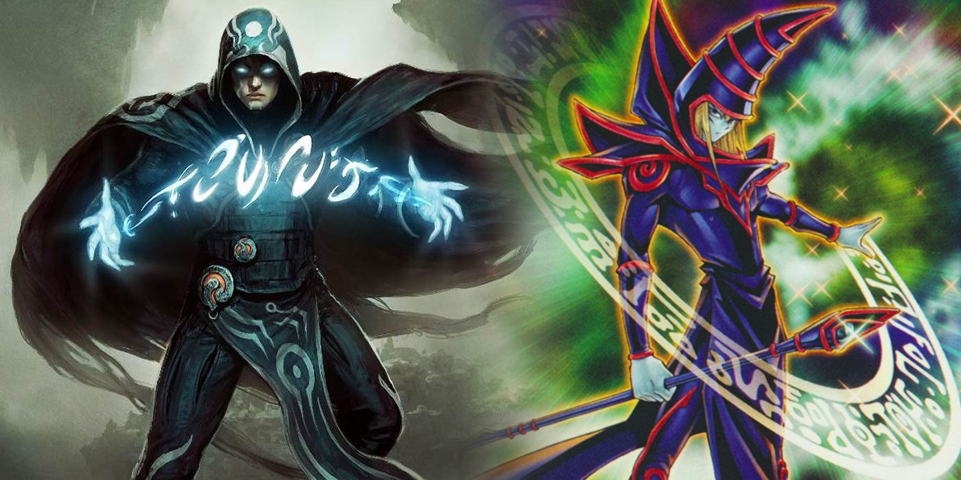 Magic The Gathering Jace The Mind Sculptor And Yu-Gi-Oh Dark Magician