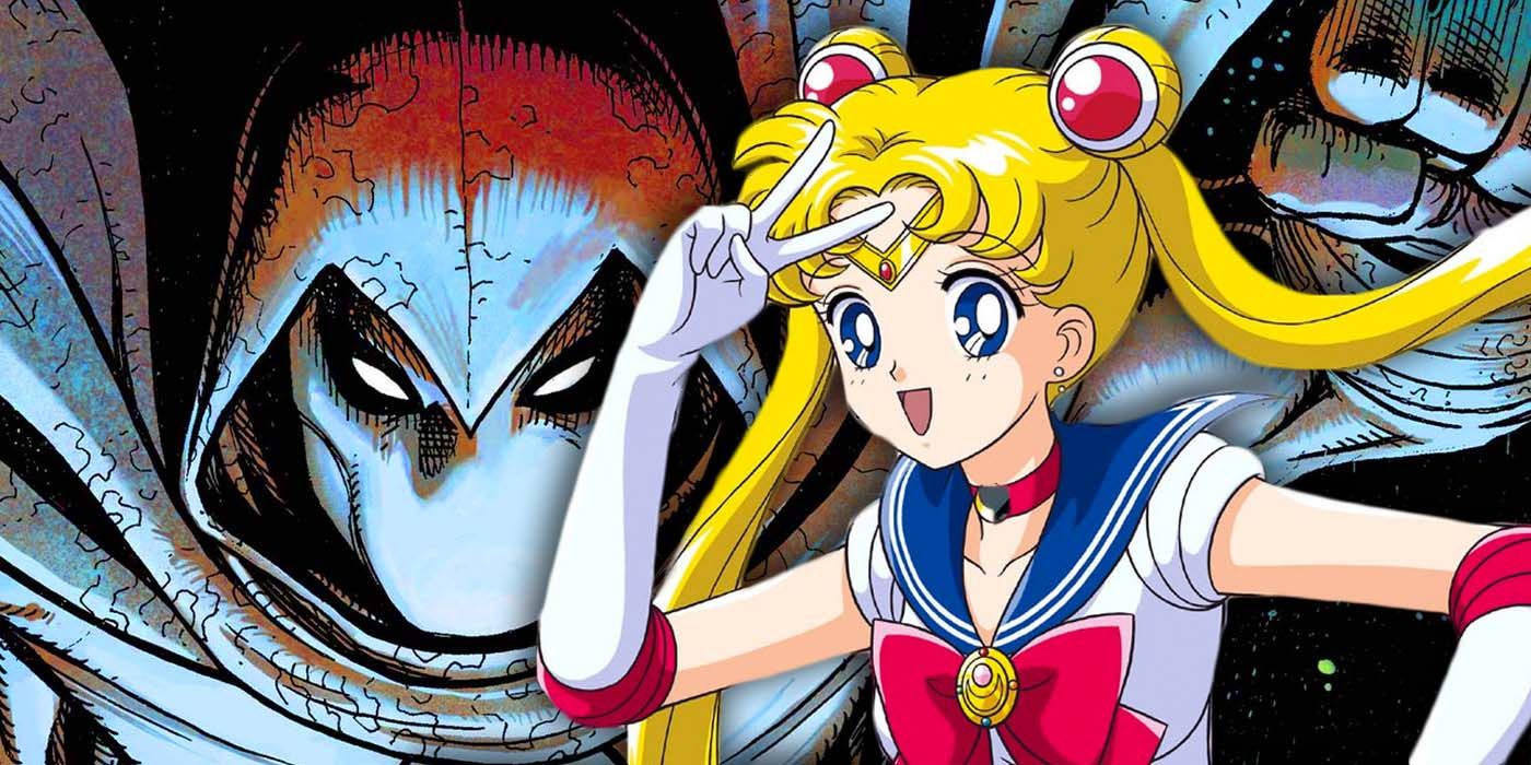 Moon Knight & Sailor Moon Crossover In Unique Marvel & Anime Cosplay