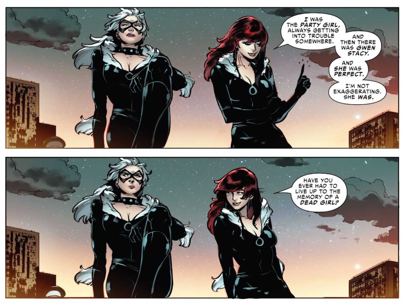 Marvel Comics Spider-Man Mary Jane and Black Cat