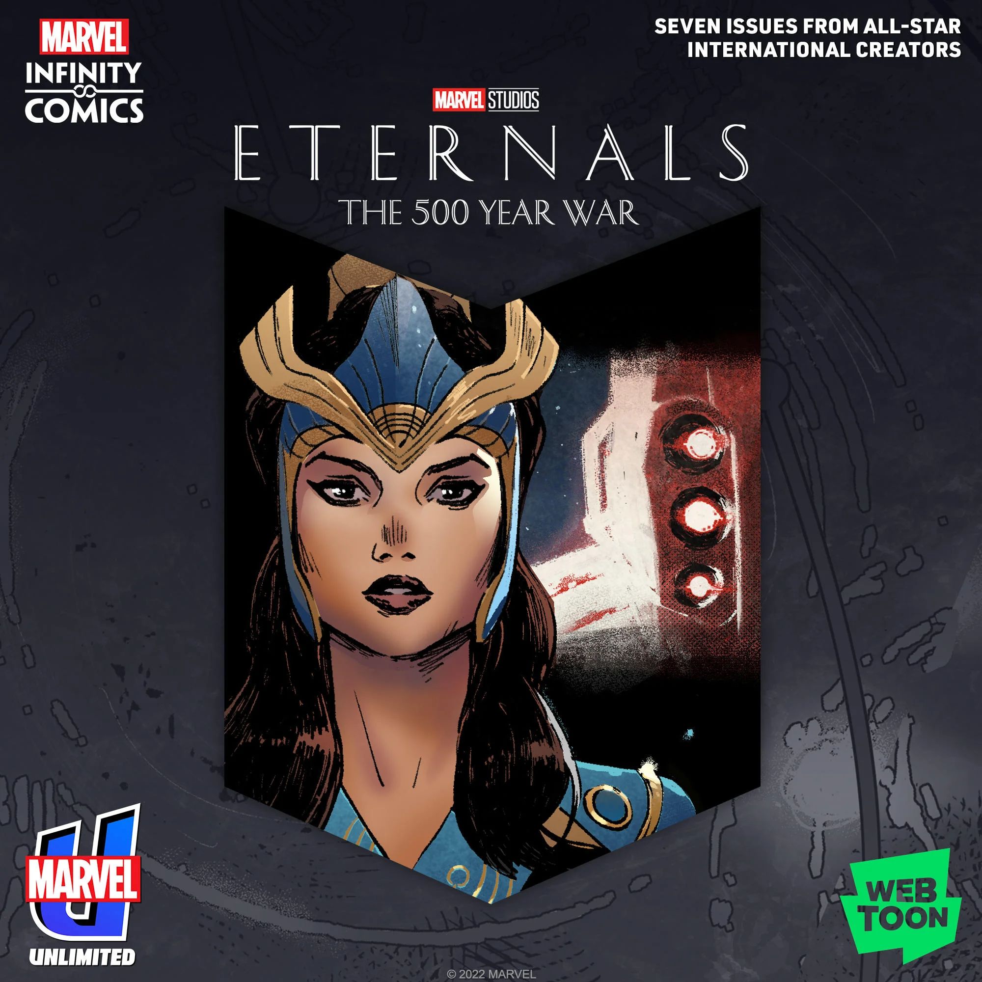 Marvel Eternals Webcomic Advert