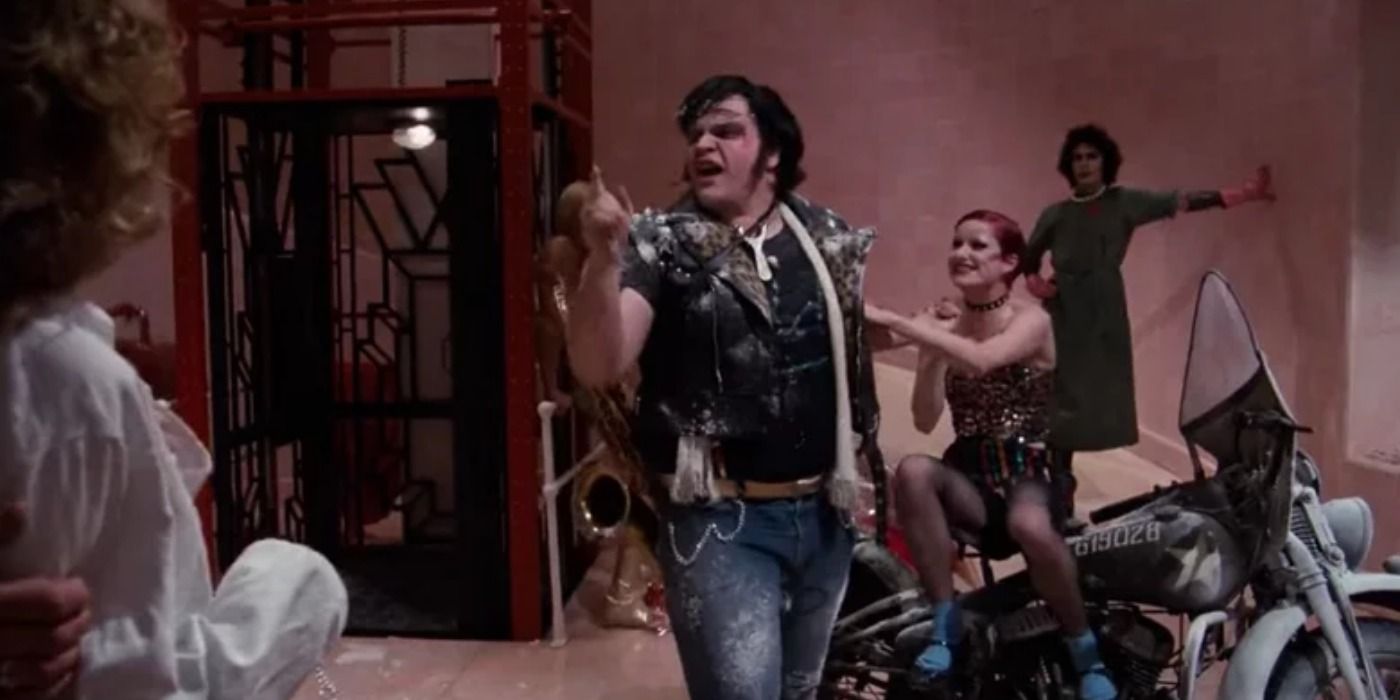 Meat Loaf singing in Rocky Horror Picture Show