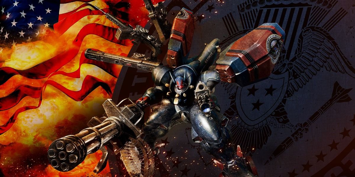 The president's mech in Metal Wolf Chaos.