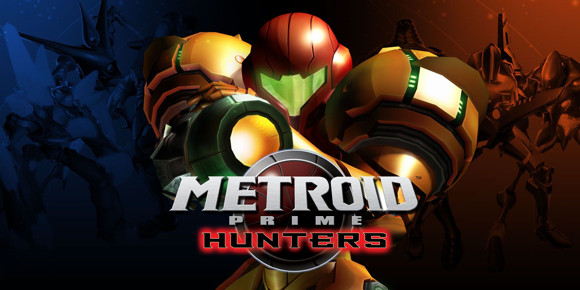 This is the logo for Metroid Prime: Hunters.