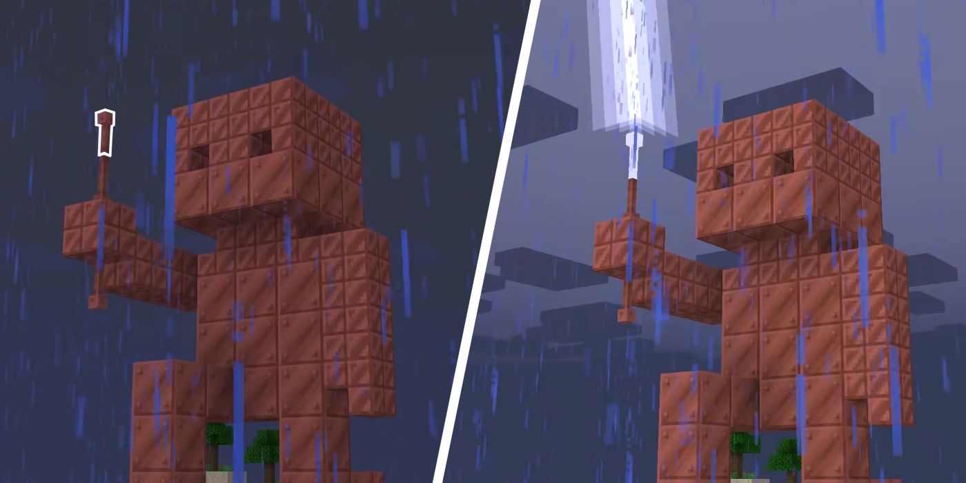 Minecraft: How to Get (& Use) Lightning Rods