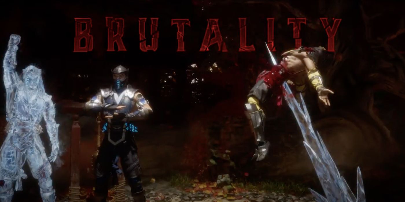 Mortal Kombat 11 Sub Zero Brutality Frost Bite