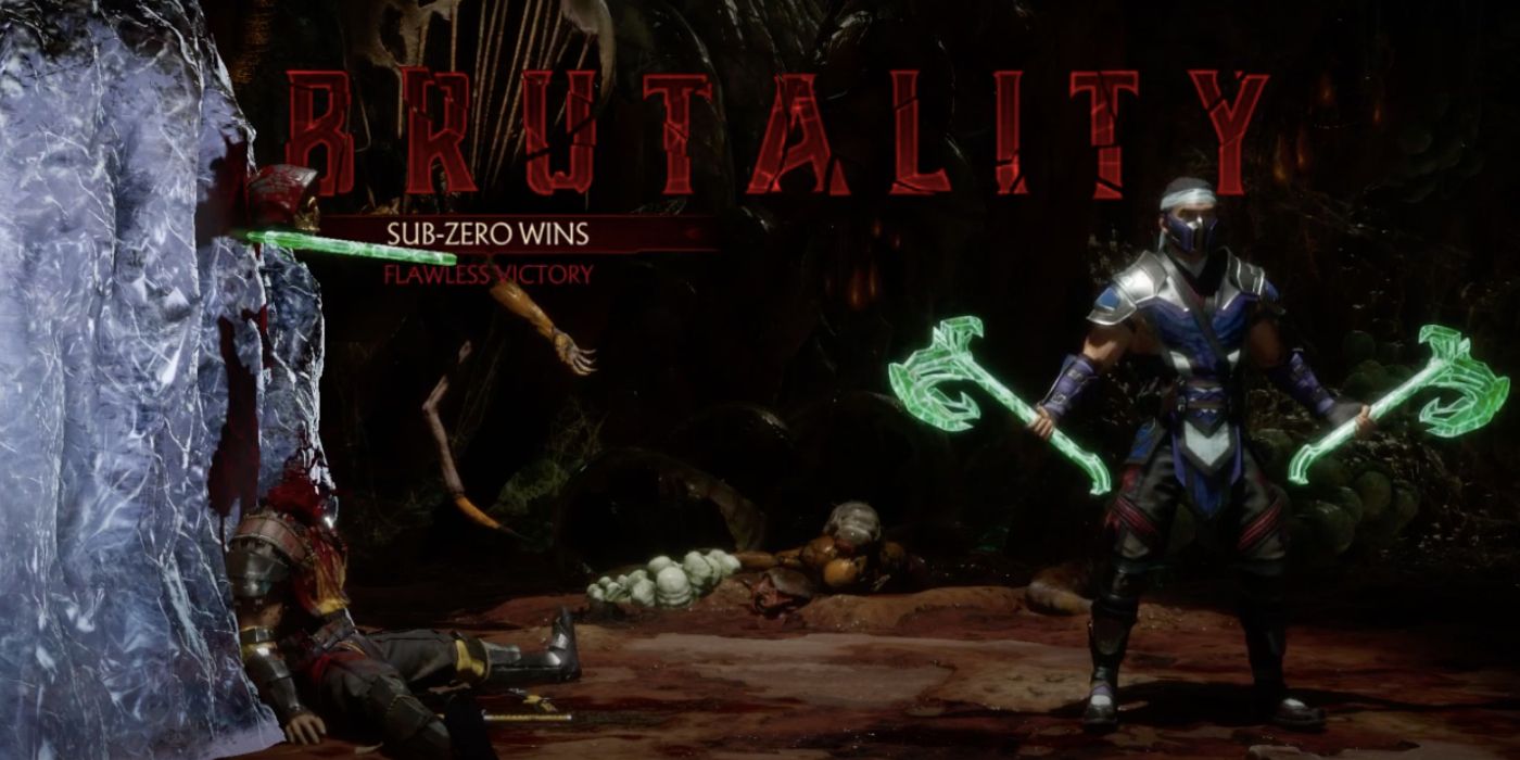 Mortal Kombat 11 Sub Zero Off With Your Head