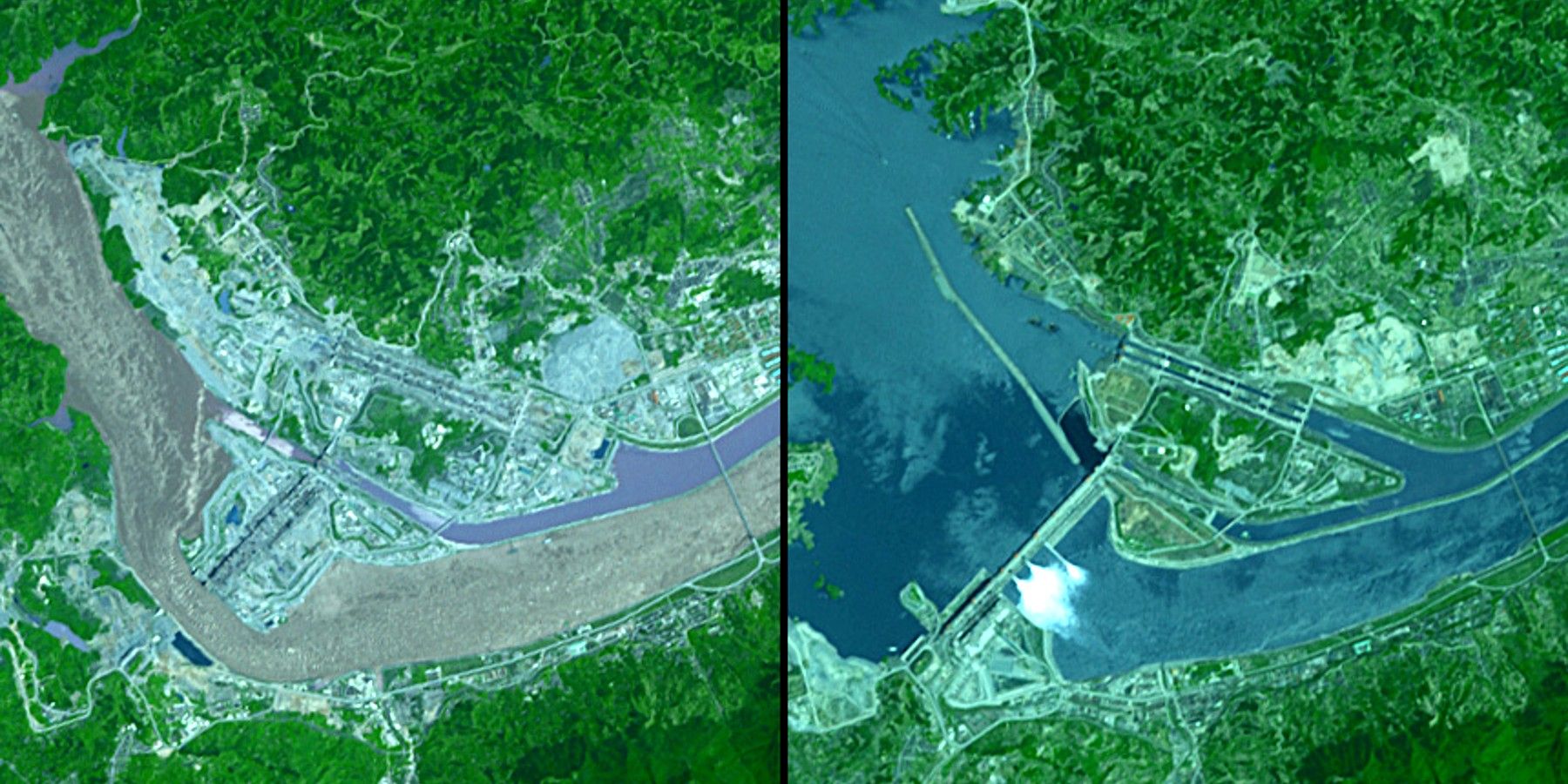 Impacts of the Three Gorges Dam in China.