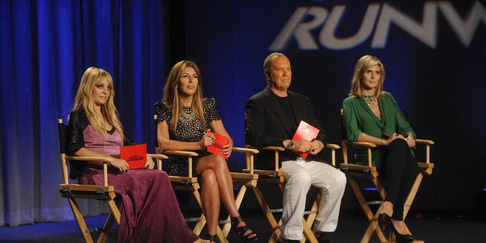 Nicole Richie as guest judge on Project Runway