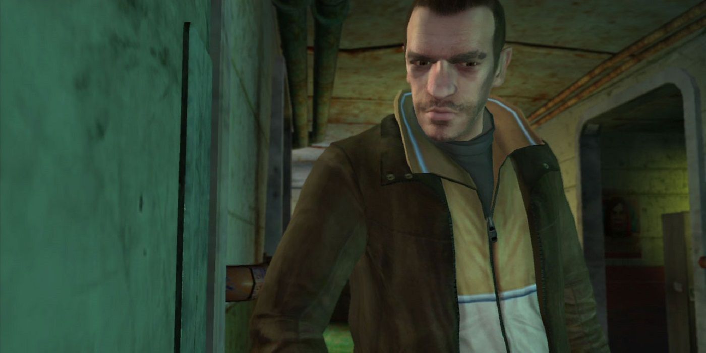 Niko Bellic, o protagonista de GTA IV, fugiu da da guerra que acontecia no  seu país nato natal e foi morar com ena primo Roman nos EUA, contato, (O  não consegue à