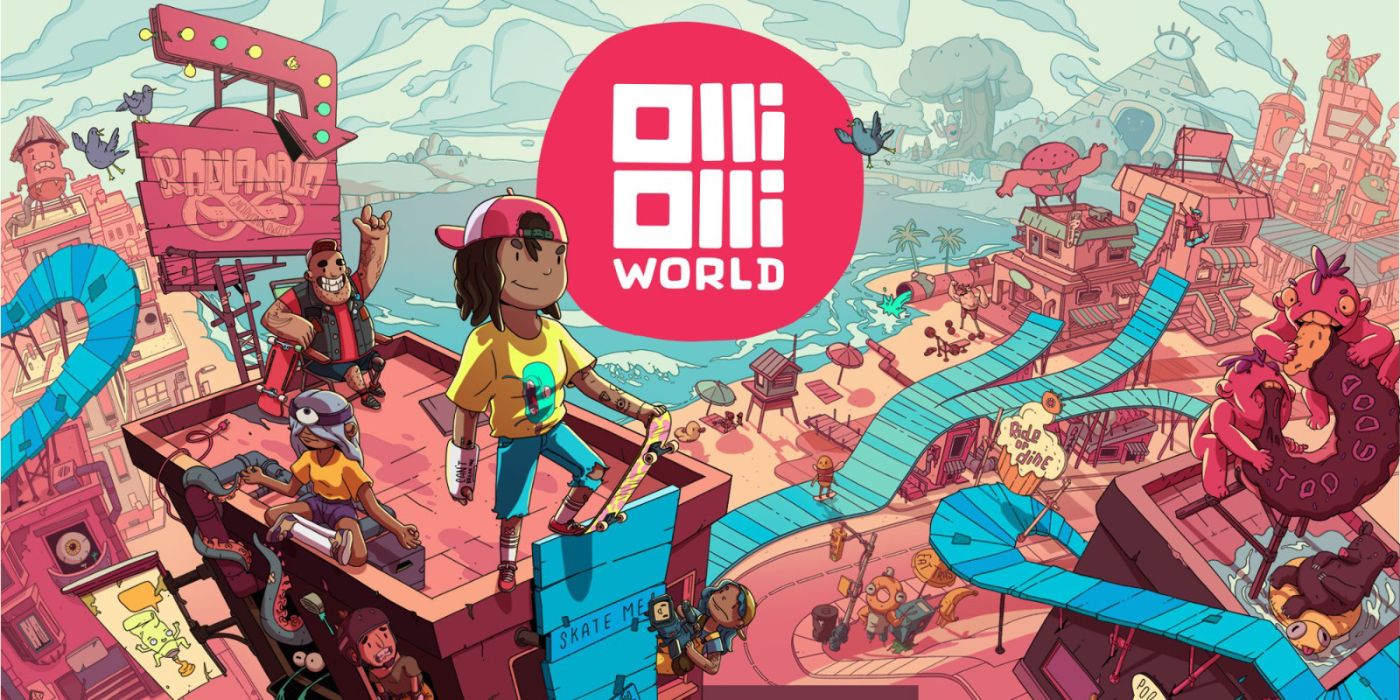OlliOlli World Nintendo Switch art